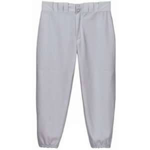 Ladies Pro Softball Pants With/Without Belt Loops Custom Baseball GRAY 
