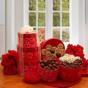  Hearts Abound Valentine Chocolate Tower 
