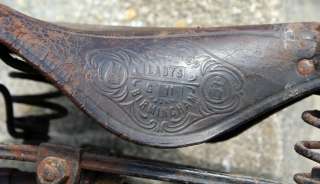 One of the features of this bicycle is the Gough & Co ornate ladys 