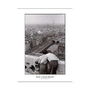  View From The Towers Of Notre Dame    Print