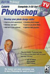 New Video Professor Learn Photoshop   CS Edition  