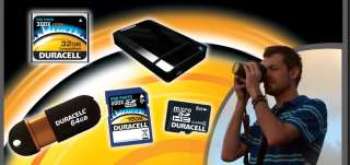 32GB COMPACT FLASH 600x MEMORY CARD CF DURACELL *NEW*  