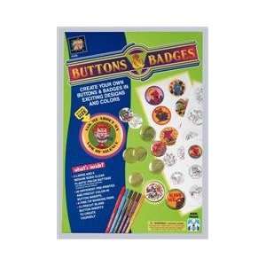  AMAV Make Your Own Buttons and Badges Kit Toys & Games