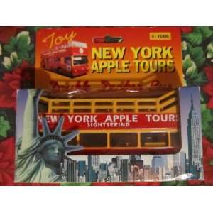  New Your Apple Tours Double Decker Bus Toys & Games