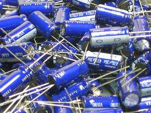 25 NICHICON VX   470uF 35V ELECTROLYTIC CAPACITOR  