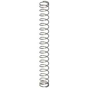 Music Wire Compression Spring, Steel, Inch, 0.21 OD, 0.018 Wire Size 