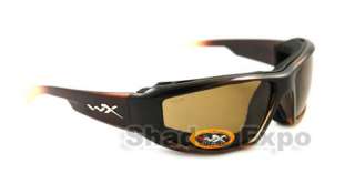 NEW WILEY X SUNGLASSES WX CCJAK04 BROWN JAKE AUTH  