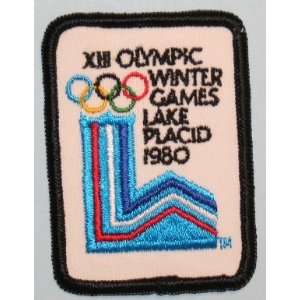  Olympic Winter Games Lake Placid 1980 Embroidered Applique 