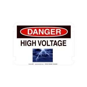  Danger High Voltage Sign 