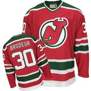   Jersey Devils Martin Brodeur Authentic Red Jersey