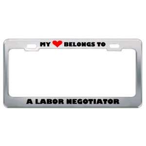  Profession Metal License Plate Frame Holder Border Tag Automotive