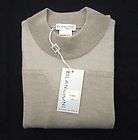 New BILANCIONI *Italy* Beige Sweater 4XL 4X XXXXL 60   NWT $395+