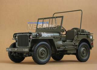   Jeep 1/4 TON US ARMY Truck WWII Green Welly   