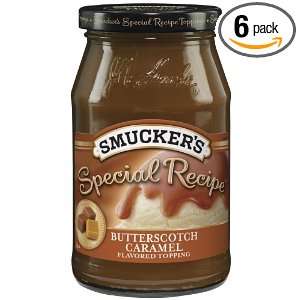 Smuckers Special Recipe? Butterscotch Caramel Flavor Topping, 19 