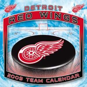  Detroit Red Wings 2009 Box Calendar