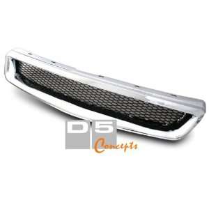    00 Honda Civic Sport Grill   Chrome Painted Type R Style Automotive