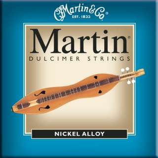 Sets Martin Dulcimer Strings M640 Nickel Alloy .012   .022 