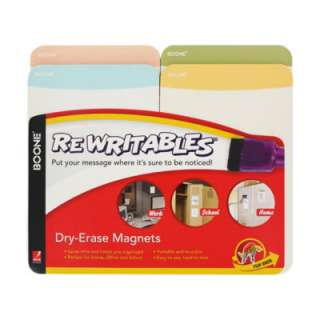 Boone Re Writables Dry Erase Board Magnets New 026426707064  