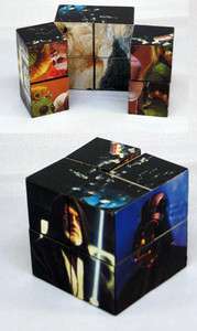 STAR WARS COLLECTABLE PUZZLE CUBE 2x2x2 INCHES TALL FROM TACO BELL 