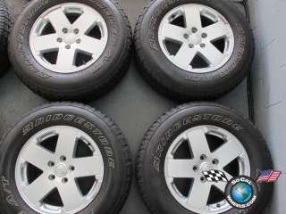 Four 07 11 Jeep Wrangler Factory 18 Wheels Tires OEM Rims 9076 255/70 