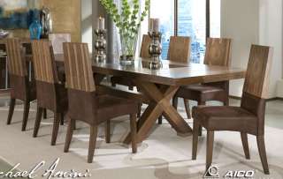 Timber Art Deco 7 pc Dining Set  