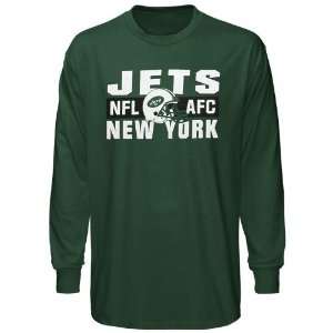  Reebok New York Jets Youth Blockbuster Long Sleeve T Shirt 