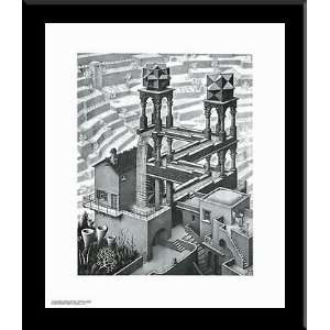  M.C. Escher Waterfall FRAMED ART 26x30 
