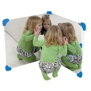  Pair of Square Corner Mirror by Childrens Factory Toys & Games