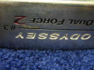 ODYSSEY DUAL FORCE 2 #3 PUTTER, 34 INCHES, RH (L 92)  