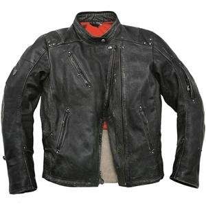 Roland Sands Design Rocker Leather Jacket   2X Large/Black