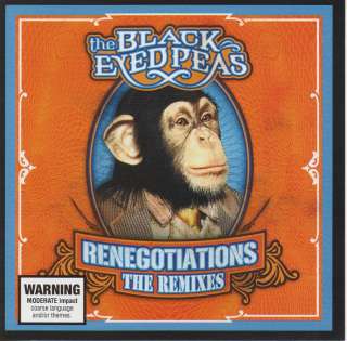 THE BLACK EYED PEAS   RENEGOTIATIONS THE REMIXES CD  