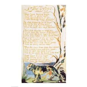  William Blake   The Tyger, From Songs Of Innocence