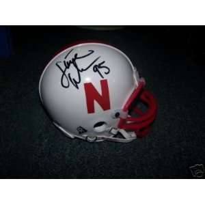 Steve Williams Nebraska Cornhuskers Signed Mini Helmet