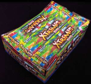Airheads Xtremes Sweetly Sour Belts Candy Box 18 Count  