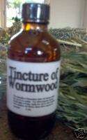 TINCTURE OF WORMWOOD Artemisia absinthium 4 oz. bottle  