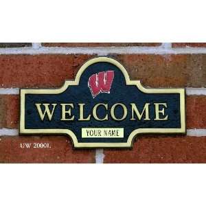  Monogram Club Wisconsin Badgers Personalized Welcome 