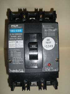 Fuji Electric   Circuit Breaker BU ESB 3030  