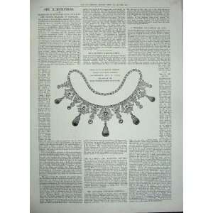 1896 Royal Wedding Presents Necklace Diamond Tiara 