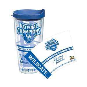   Champions Tervis Tumbler 24 oz Cup with Blue Lid