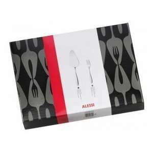  Alessi LCD01S13   Caccia 13 piece Pastry Fork Set with 
