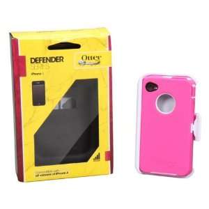  Otterbox Defender Case for Iphone 4 4s 4g 4gs Pink White 