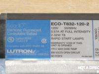 Lutron ECO T832 120 1 Workplace Dimming Ballast NEW  