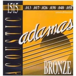  Adamas Acoustic Guitar Strings Bronze Medium 13 58 