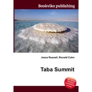  Taba Summit Ronald Cohn Jesse Russell Books