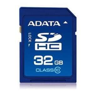  A DATA 32GB SDHC Class 10 Flash Memory Card   Retail Pack 