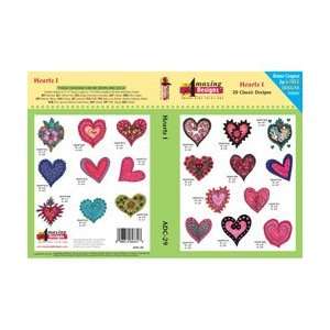  Amazing Designs ADC 29 Hearts I Arts, Crafts & Sewing