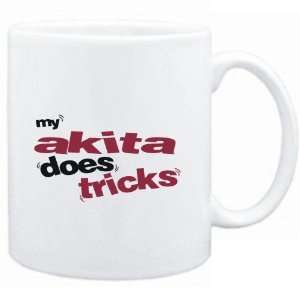  Mug White  MY Akita DOES TRICKS  Dogs