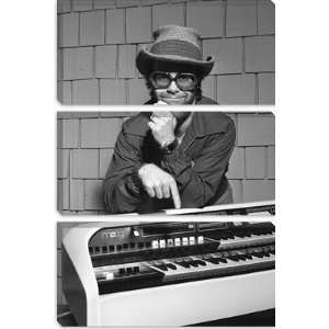  Elton John and Moog Piano 1978 Photographic Canvas Art 