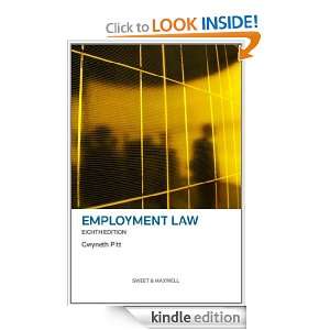 Employment Law, 8e Gwyneth Pitt  Kindle Store