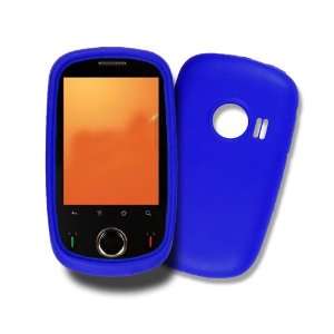 Huawei Comet M835 BLUE Silicone Case, Rubber Skin Cover, Soft Jelly 